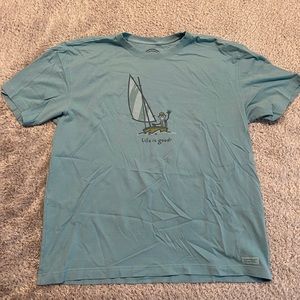 Life is Good: Sailing Shirt. Size Large